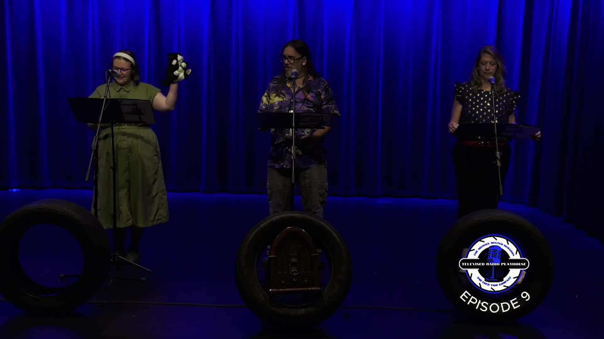 Thumbnail image for The Michael Buster McMahon Televised Radio Playhouse and Used Tire Company