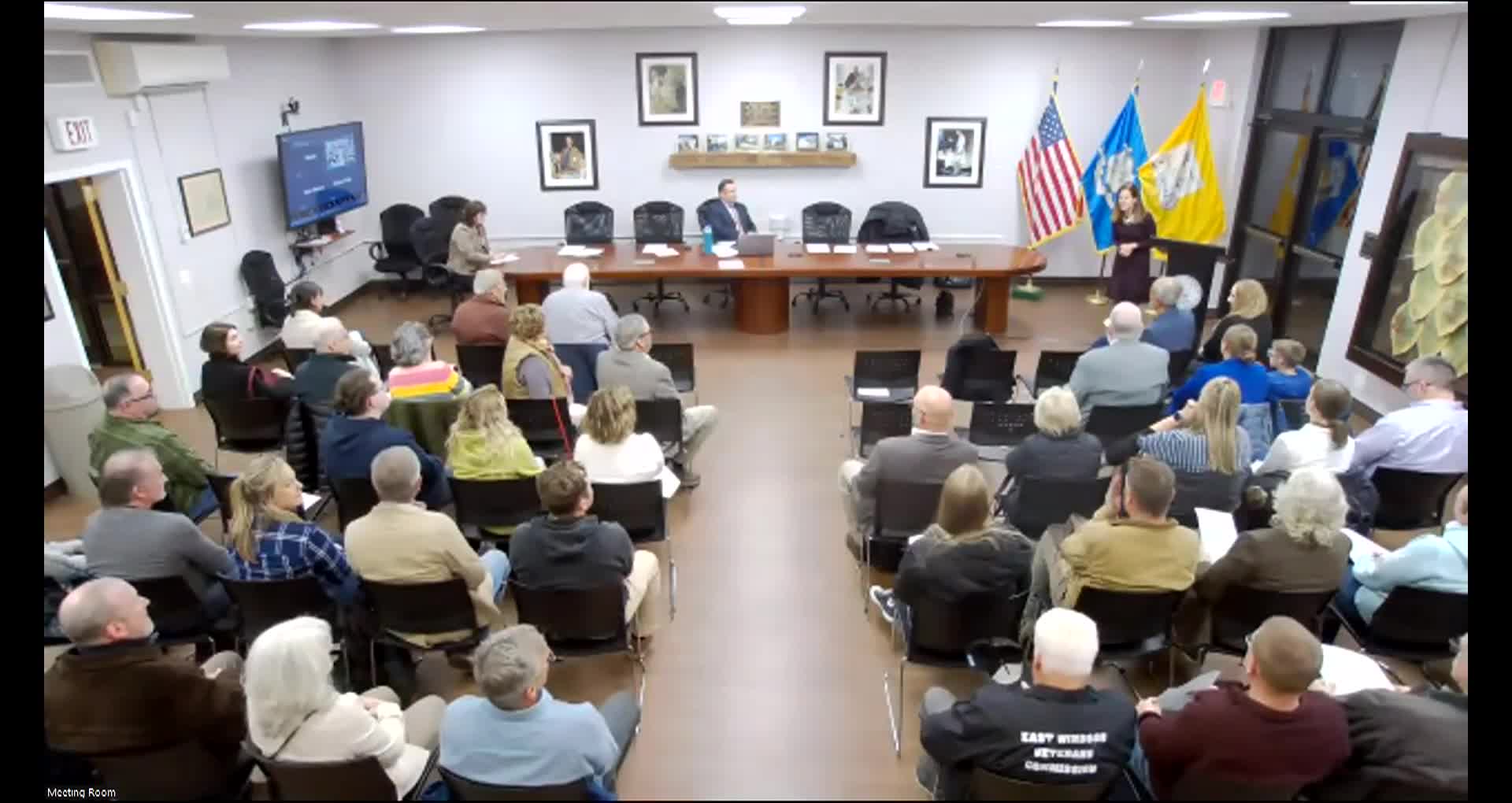 Town of East Windsor - Board of Selectmen Swearing in and Special Meeting 11/18/25