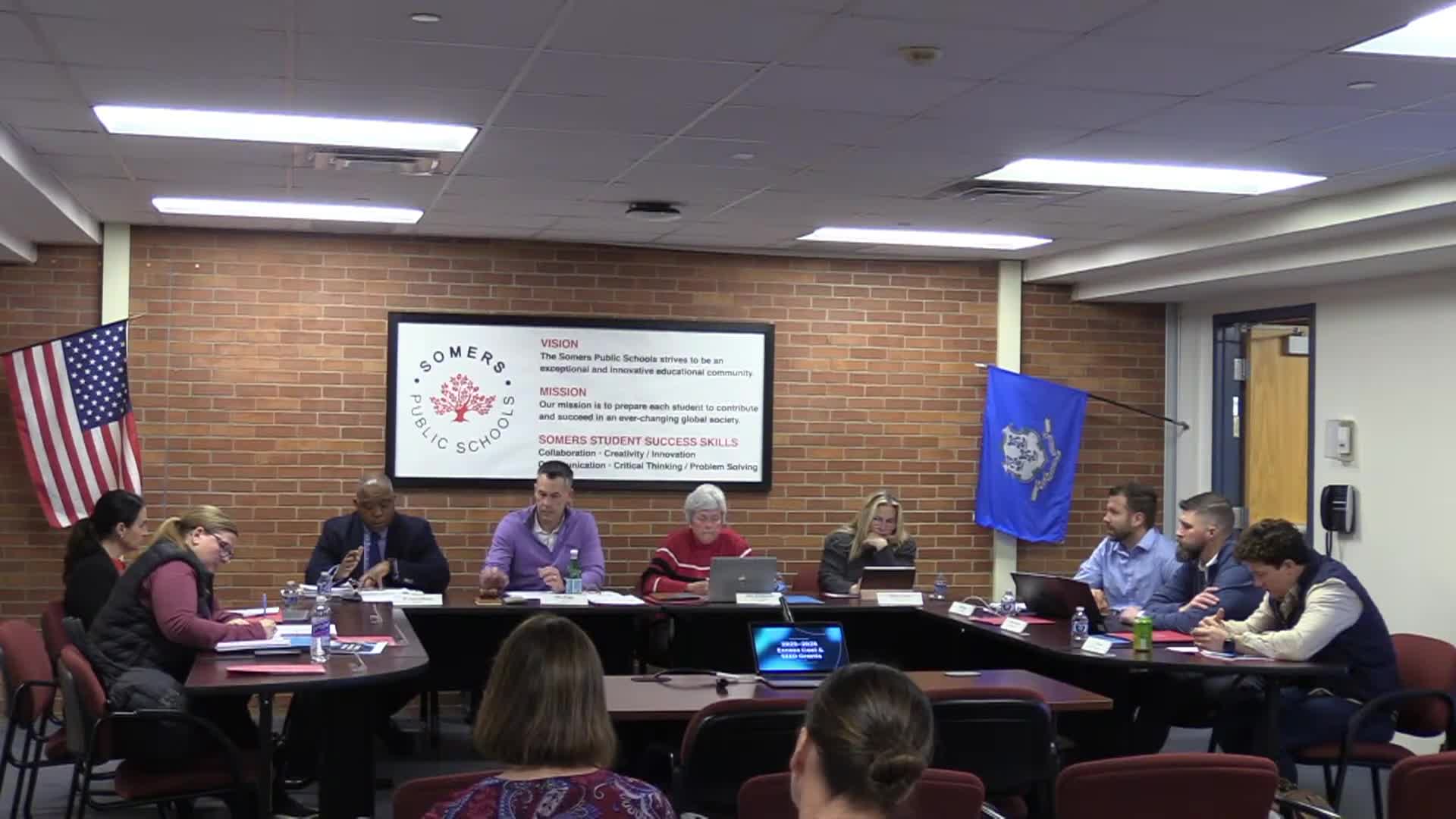 Thumbnail image for Somers Board of Education Meeting 3/9/26