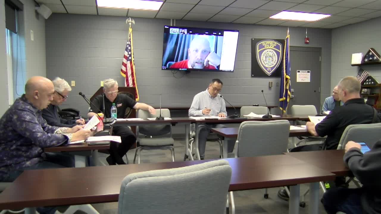 Thumbnail image for Suffield Fire Commission Regular Meeting 4/14/26
